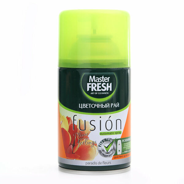 Сменный баллон для освежителя воздуха Master Fresh Цветочный, 250 мл