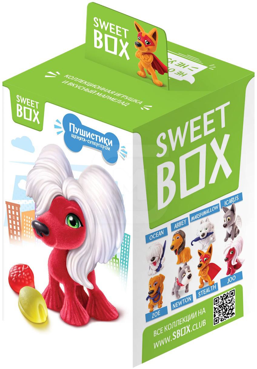

Мармелад Sweet Box Пушистики жевательный с игрушкой 10 г, в ассортименте