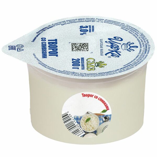 Творог Царка со сливками 3% БЗМЖ