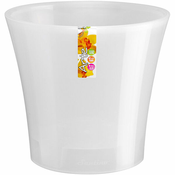 Горшок Арте прозрачный 3,5 л ТМ Santino (Сантино)