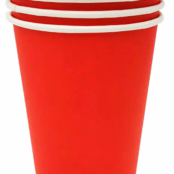 Стакан Лекс одноразовый бумажный с крышкой 400мл 4шт