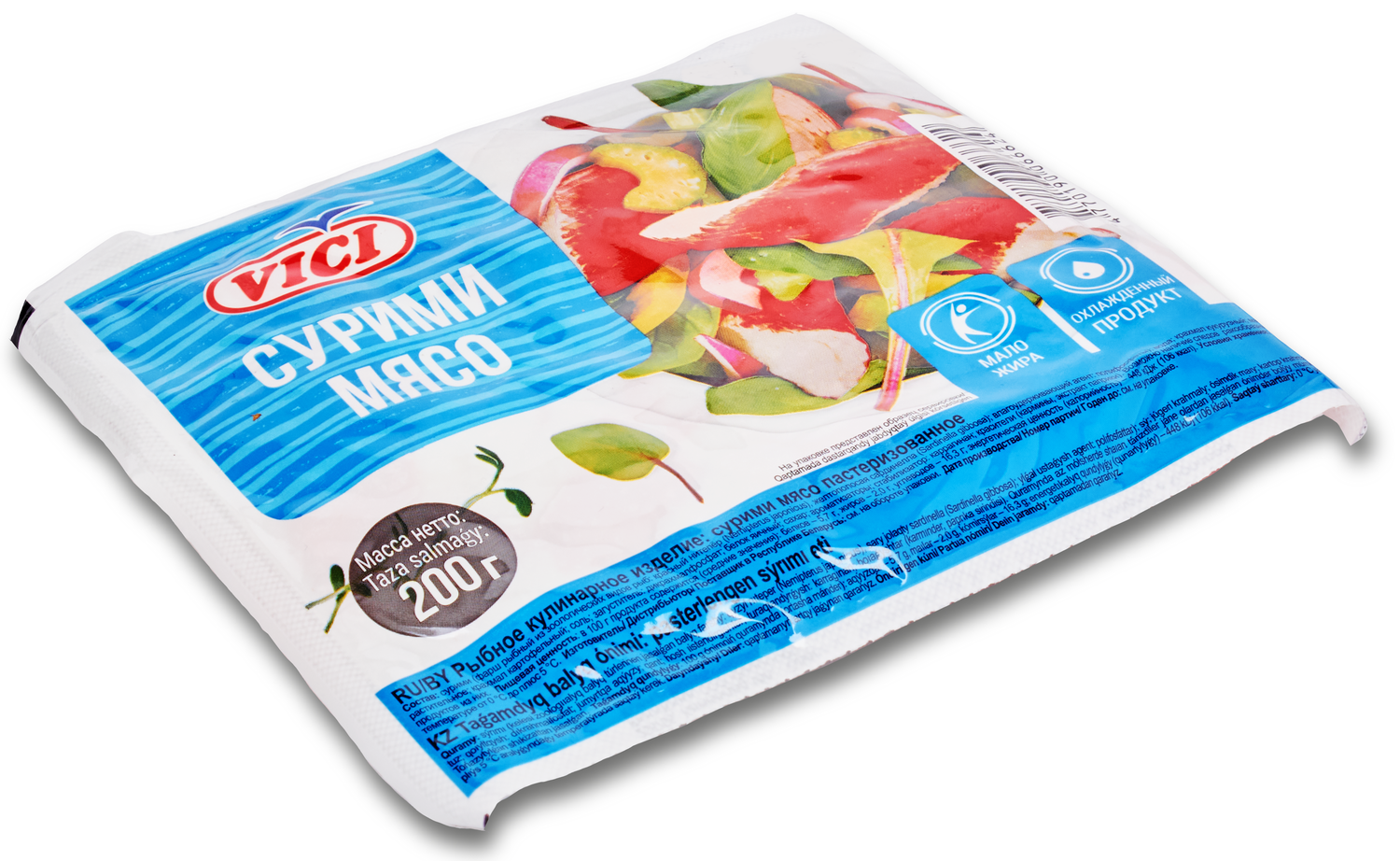 

Крабовое мясо Vici Сурими охлажденное 200 г