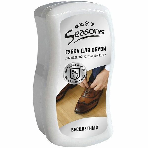 Губка для обуви Seasons бесцветная