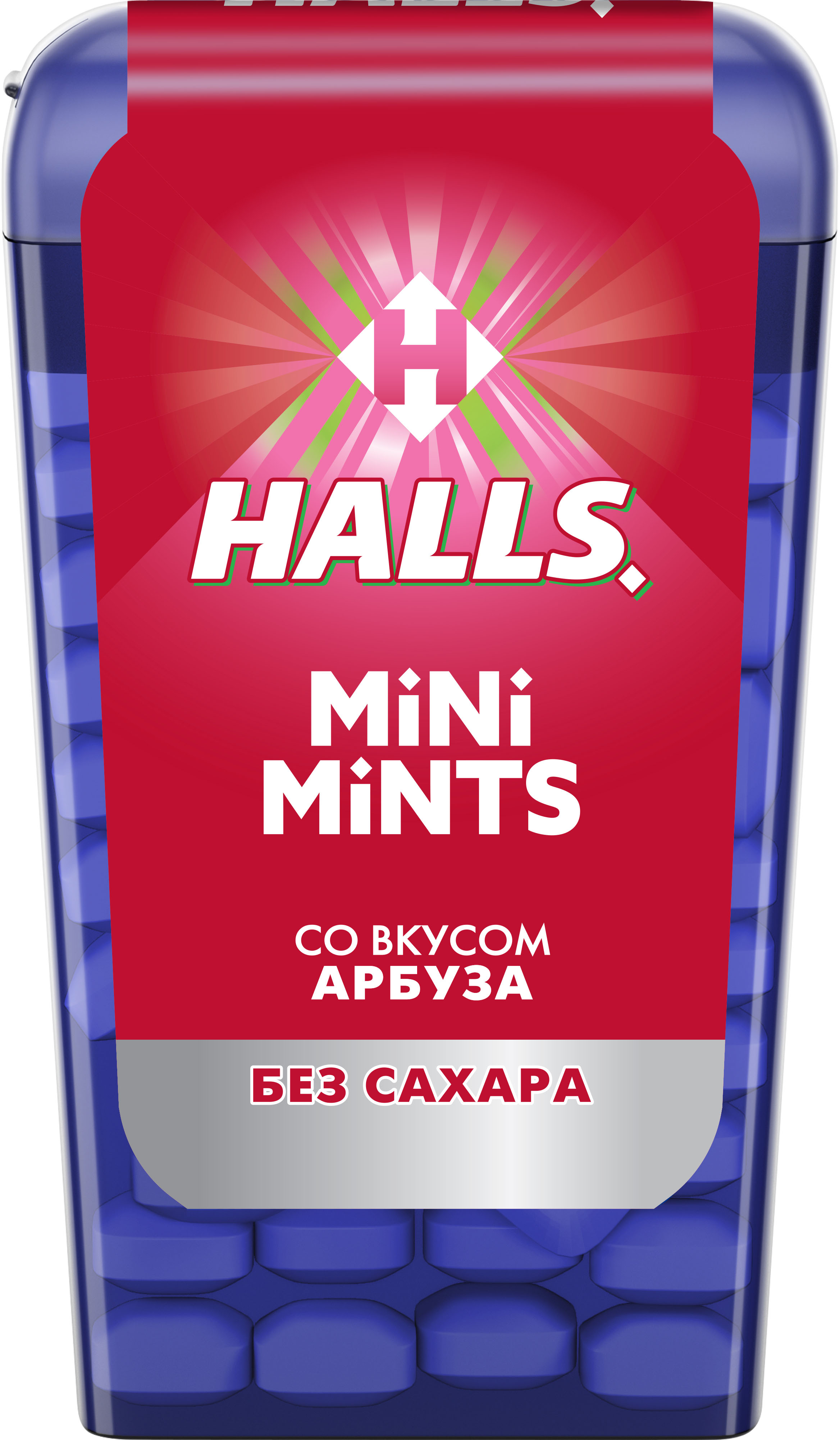 

Конфеты Halls Mini Mints со вкусом арбуза без сахара 12.5г