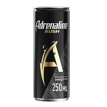 Энергетический напиток Adrenaline Rush, 250мл