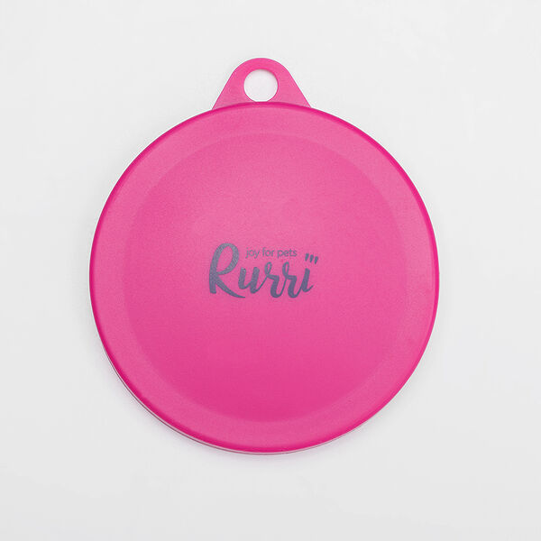 Крышка многоразовая силиконовая для хранения открытых консерв, 6,5х7,5х8,5 см, розовая