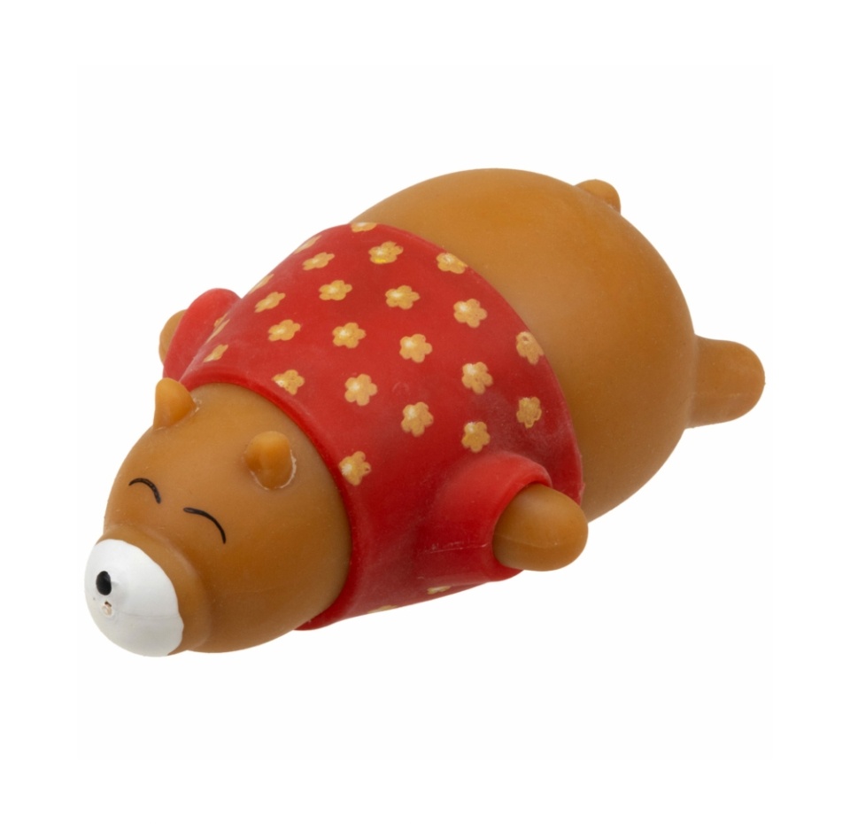 

Игрушка-антистресс 1Toy Крутой замес Мишка в рубашке 1 шт цвет в ассортименте