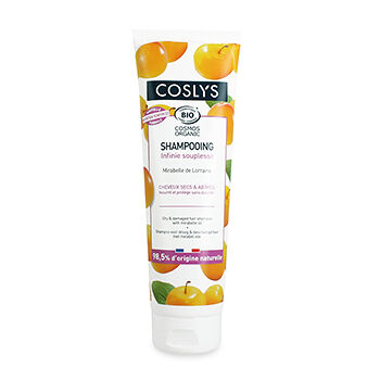 Шампунь COSLYS для сухих и поврежденных волос с маслом Мирабель 250мл, Франция