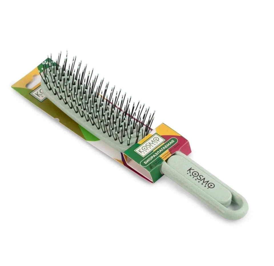 

Расческа для волос Kosmoshtuchki Био прямая 1 шт цвет в ассортименте