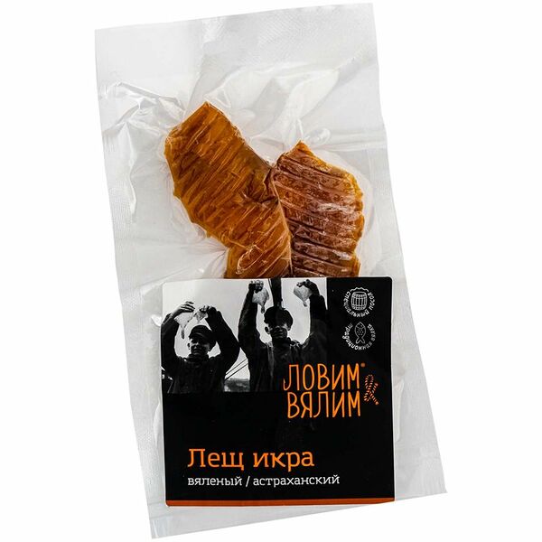 Икра леща Ловим&Вялим вяленая ястыки разделанная, 35г