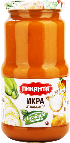 

Икра кабачковая Пиканта 520 г