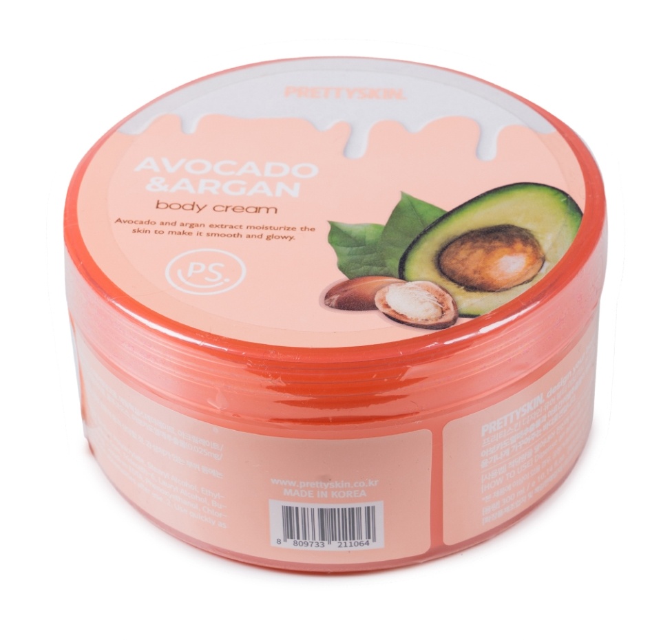 

Крем Prettyskin Питательный для тела с экстрактом авокадо и аргановым маслом 300 мл