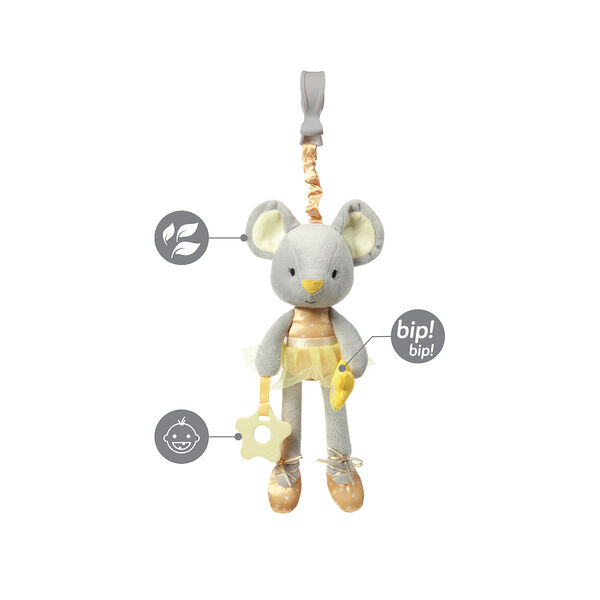 Игрушка подвеска со звуком 