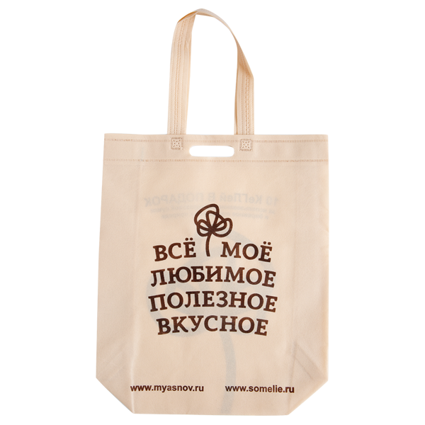 Экосумка бежевая