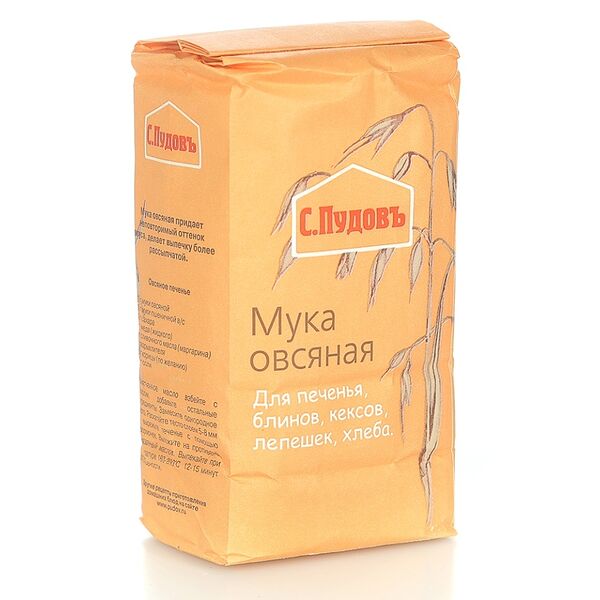 Мука С. Пудовъ Овсяная 400 г
