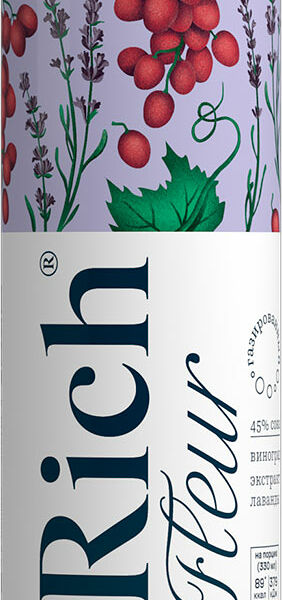 Напиток Rich Fleur сокосодержащий виноград лаванда