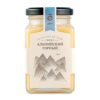 Мёд цветочный натуральный Медовый дом Альпийский горный