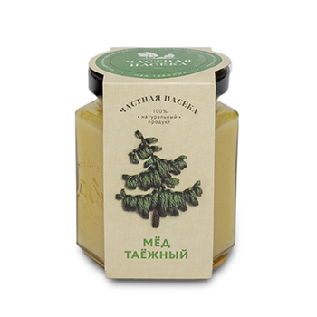 

Мёд таежный "Частная Пасека" 250 г, Россия