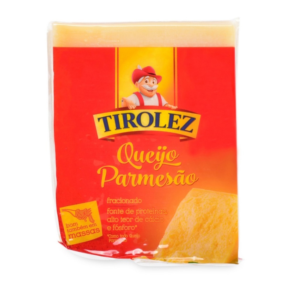 

Сыр твердый Tirolez пармезан 30-40% сычужный, вес