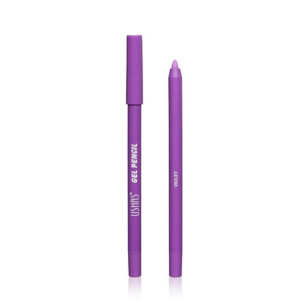 Водостойкий карандаш для век Ushas Gel Pencil Violet, 1.6 г