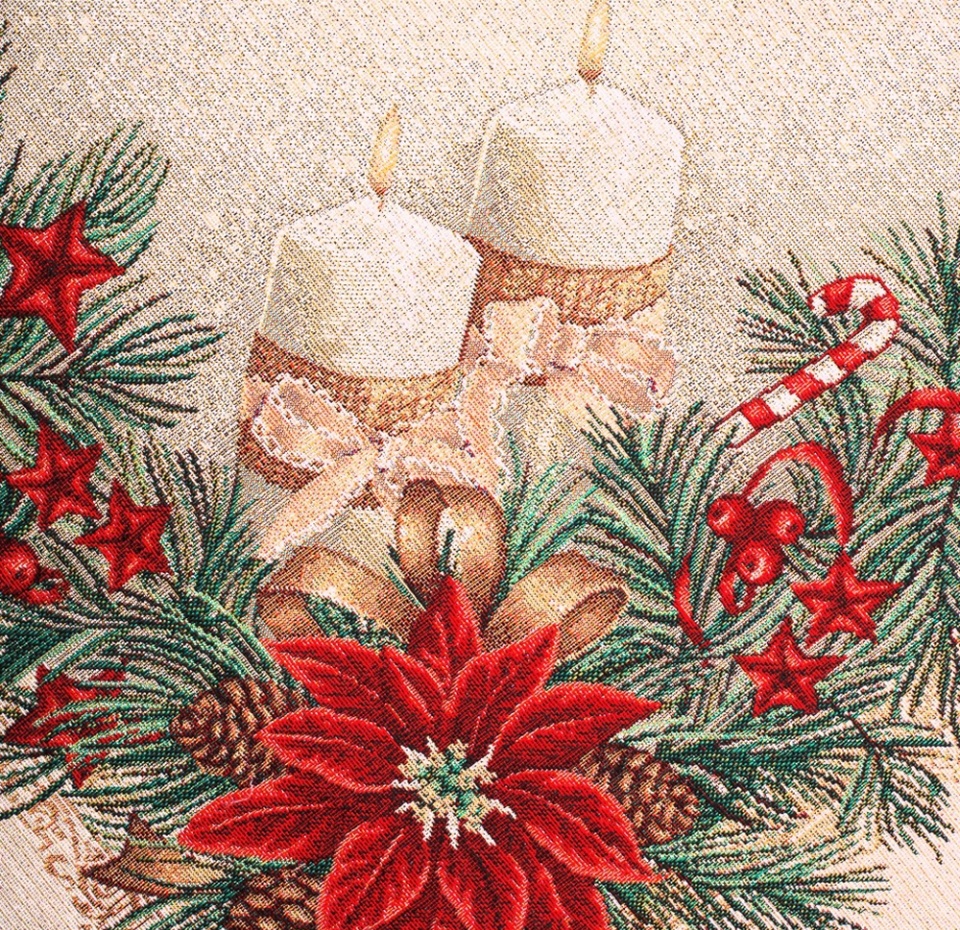 

Скатерть гобеленовая VINGI RICAMI Сант Мориц 140х240 см, Италия