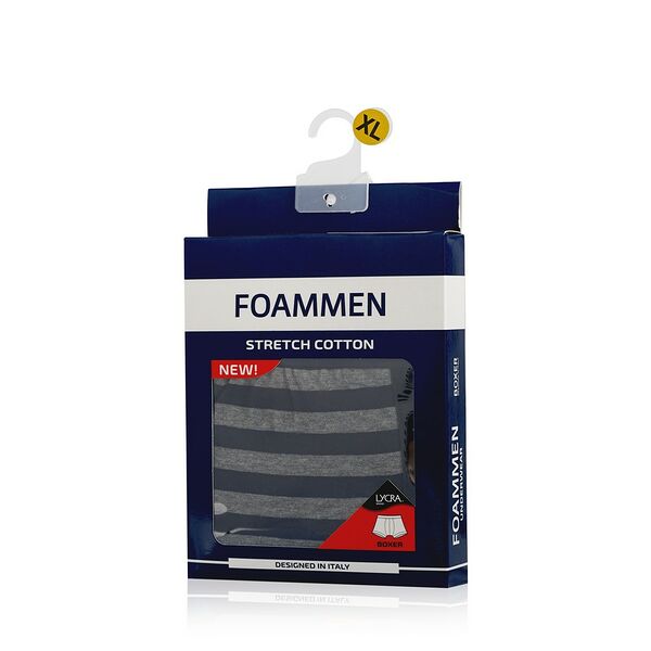 Мужские трусы - боксеры Foammen Fo80501-1 серые XL