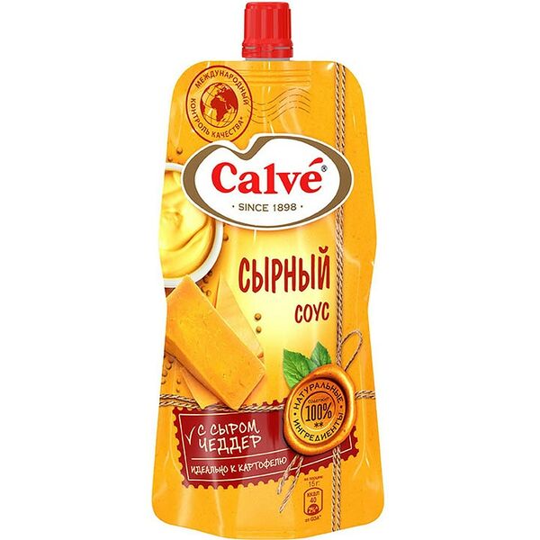 Соус Calve Сырный 230г