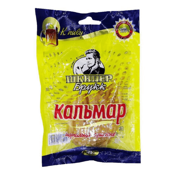 Кальмар щупальца Шкипер Брук сушеный