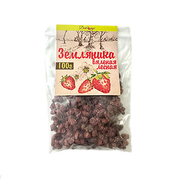 Сухофрукты Дикодар земляника вяленая 100г, Россия