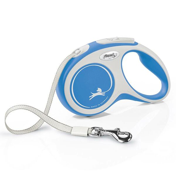 Flexi рулетка New Line Comfort S до 15 кг (5 м лента) Синий