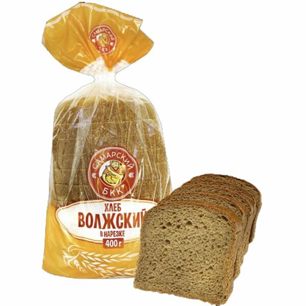 Хлеб СБКК Волжский в нарезке 400 г