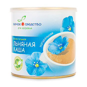 Каша льняная Верное Средство натуральная (без глютена)