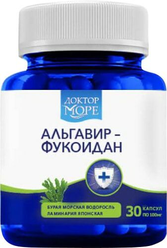 БАД Доктор Море Альгавир - Фукоидан 100мг*30шт