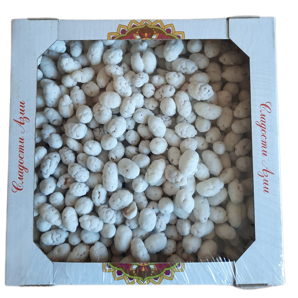 Арахис жареный в белой глазури