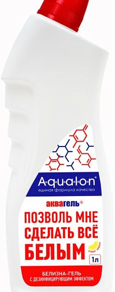 Отбеливатель Аквагель Белизна с дезинфицирующим эффектом 1л