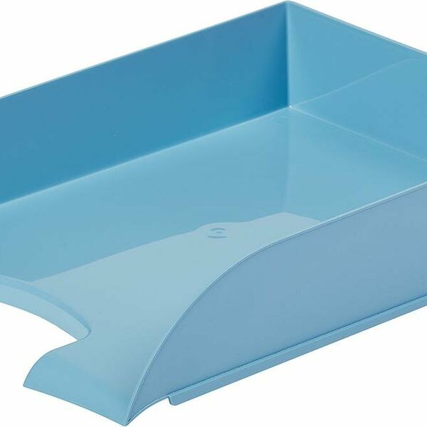 Лоток горизонтальный горизонтальный Комус Ницца голубой
