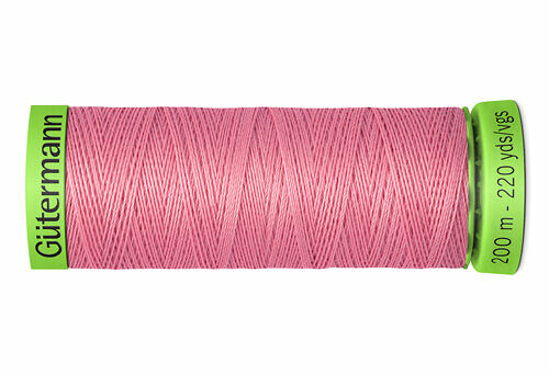 744581 Нить Extra Fine 150 для особо деликатных тканей, 200м, 100% п/э Gutermann(889 нежно-розовый)
