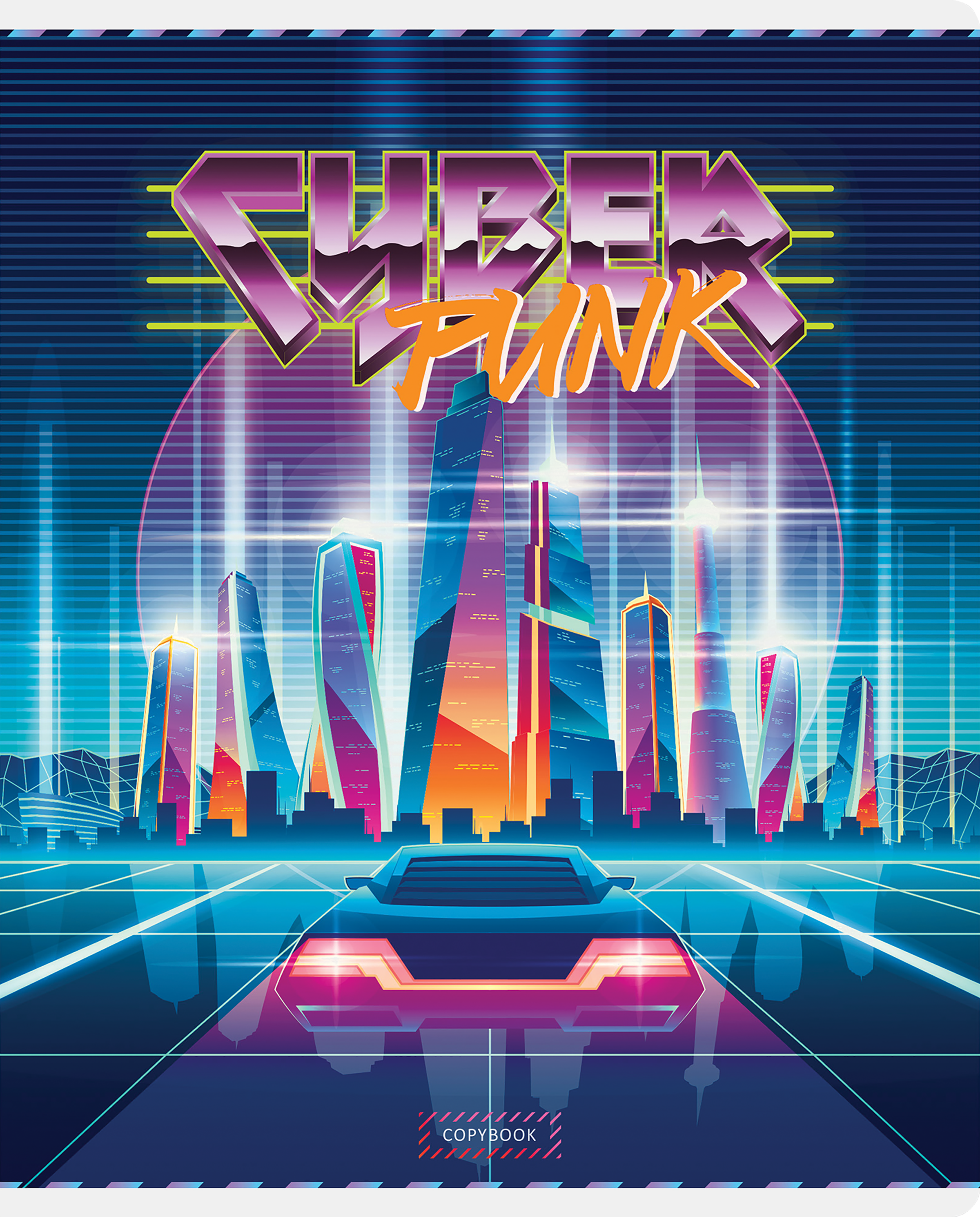 

Тетрадь ARTSPACE Стиль Cyberpunk, А5, 48 листов, в клетку