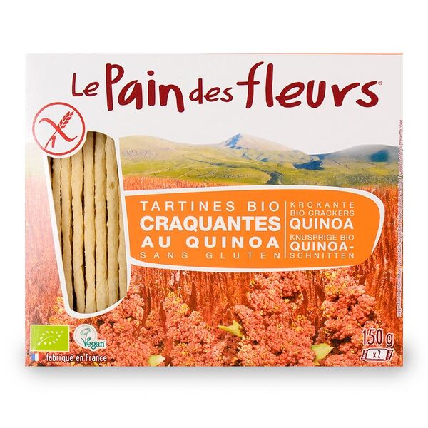 Хлебцы Pain des fleurs диетические из киноа