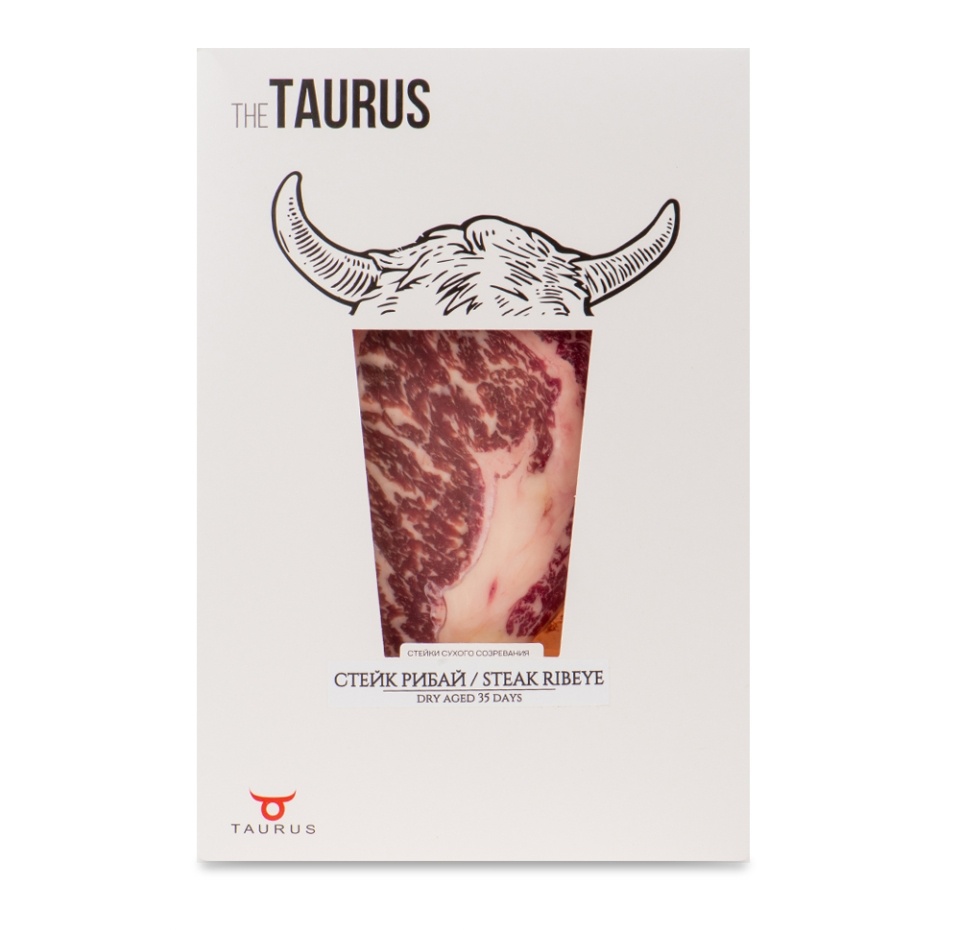 

Стейк Рибай Taurus из говядины сухого созревания вес