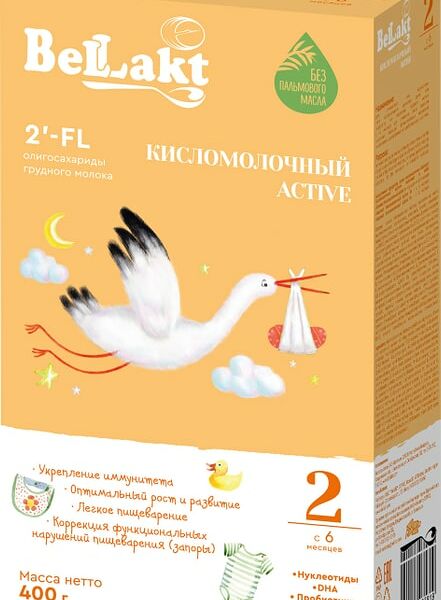 Смесь Bellakt кисломолочный Active 2 400г