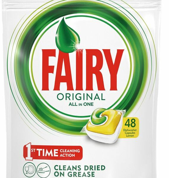 Капсулы для посудомоечной машины Fairy Original All in One 48 шт