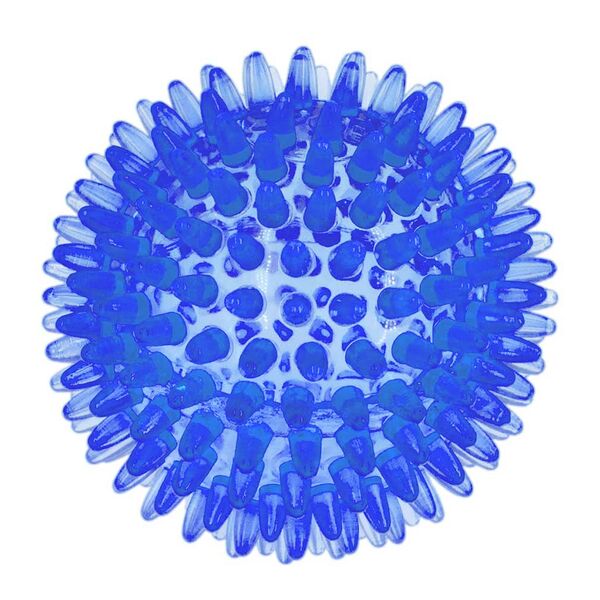 Игрушка для собак с пищалкой Каскад Мяч с шипами Marli 9 см.