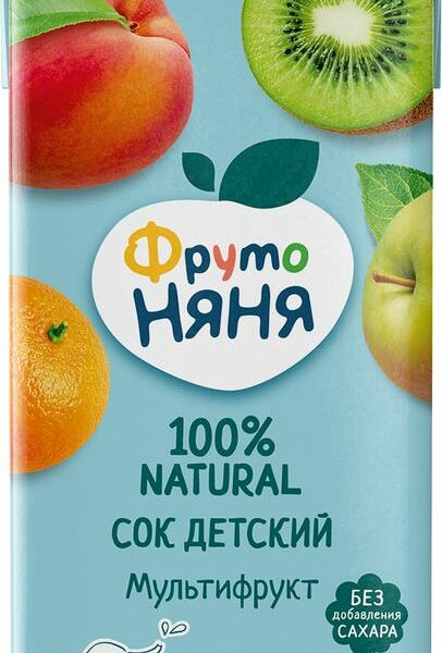 Сок ФрутоНяня Мультифрукт 0.5л