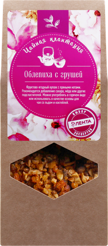 

Чай фруктово-ягодный ЧАЙНАЯ ПЛАНТАЦИЯ Облепиха с грушей, листовой