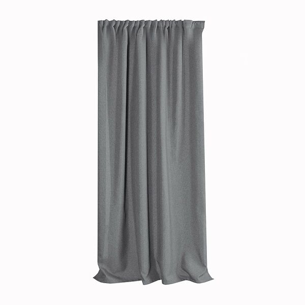 Портьера Волшебная Ночь, 200х270 см, базальт, рогожка