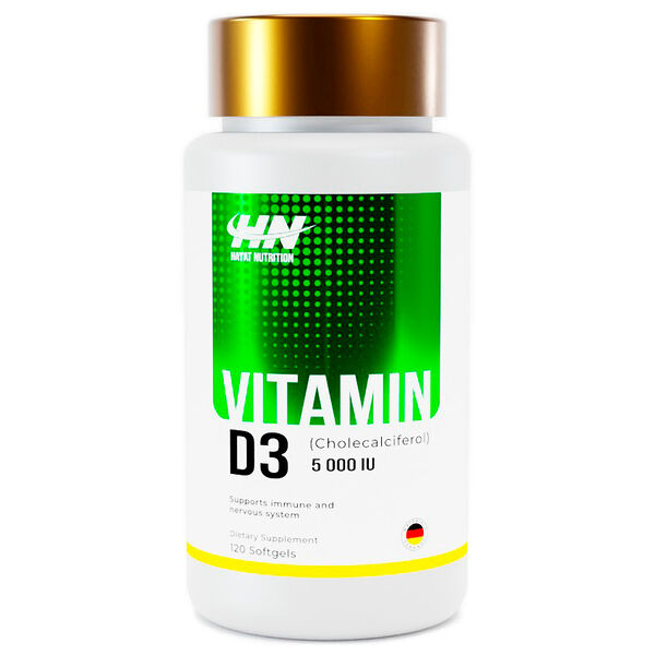 Hayat Nutrition Vitamin D3 5000 ME - 120 капсул
