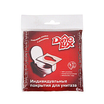 Покрытия для унитаза Domo Lux 100% целлюлоза 7 шт Россия
