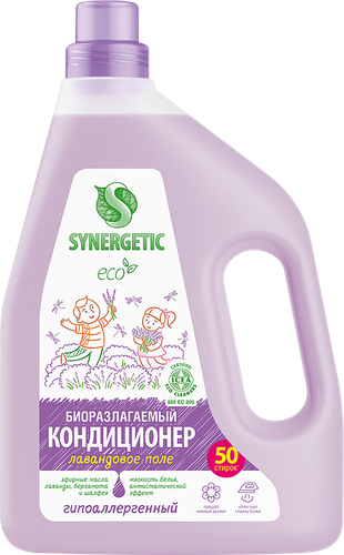 

Кондиционер для белья Synergetic Лавандовое поле 1.5 л