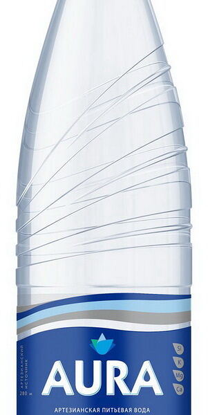 Вода питьевая Aura газ 1л пэт
